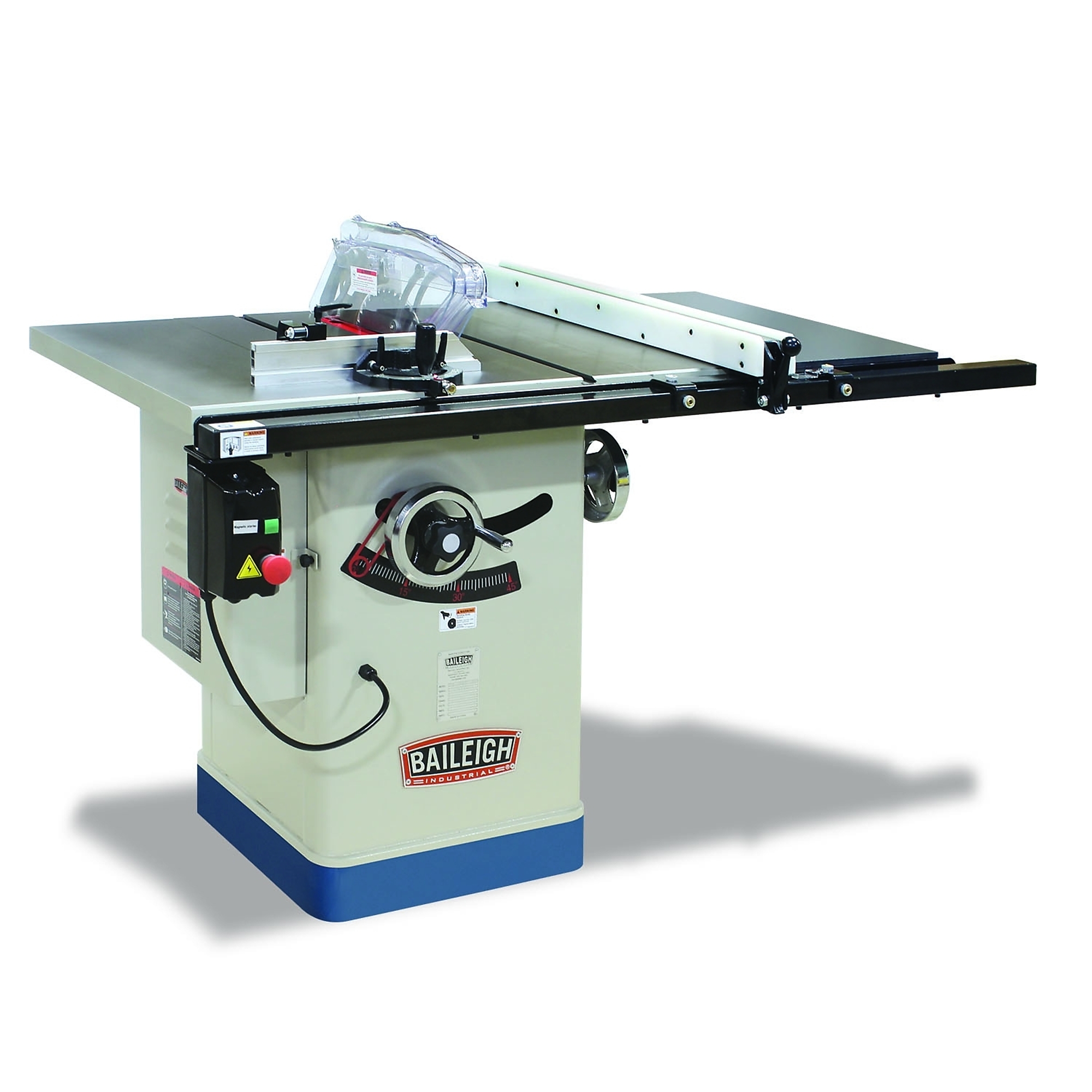 Baileigh, Table Saw, Blade Diameter 10 Horsepower 2 HP, Volts 220 Model# TS-1040E-30-V3